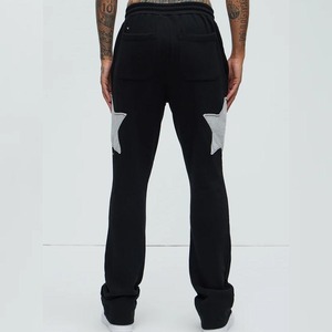 Conjunto Deportivo Holgado Personalizado para Hombres y Niños, de Algodón de Alta Calidad, con Sudadera con Cremallera y Pantalones Acampanados - Product Image 2