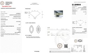 Diamant de laboratoire moderne certifié IGI, créé pour les mariages, les fiançailles et les cérémonies d'échange de alliances en gros - Product Image 6