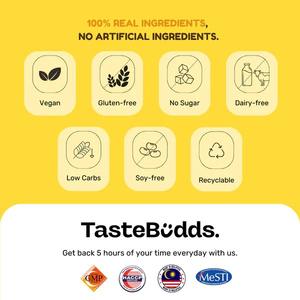 TASTEBUDDS Convenient Go Poudre de remplacement de repas instantanée liquide végétalienne à la patate douce violette, saine et faible en glucides, 15 secondes, 55g - Product Image 6