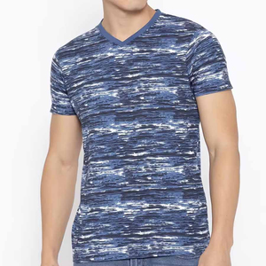 เสื้อยืดผู้ชายแฟชั่นฤดูร้อน ผ้าฝ้ายถัก 100% พิมพ์ลายแบบซับลิเมชั่น ขายดีที่สุด สวมใส่สบาย ระบายอากาศได้ดี คุณภาพสูง รับสั่งทำ - Product Image 4