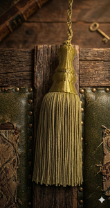 Metallic <b>Key</b> <b>Tassel</b> Decorative Fringe <b>For</b> Wooden Box Accessory - Product Image 6