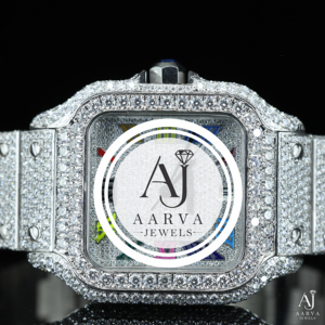 นาฬิกาข้อมือ AARVA JEWELS รุ่นหรูหรา ทรงสี่เหลี่ยม ผลิตจากสแตนเลสสตีล ขนาด 25 มม. ประดับเพชร ระบบอนาล็อก กลไกจักรกล ทันสมัย เหมาะสำหรับทั้งชายและหญิง แฟชั่น กันน้ำ 3ATM - Product Image 5