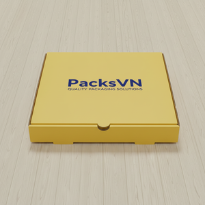 กล่องพิซซ่าพิมพ์ลายตามสั่ง บรรจุภัณฑ์ส่วนตัวสำหรับร้านพิซซ่าและร้านอาหาร บริการจัดส่งอาหาร - Product Image 3