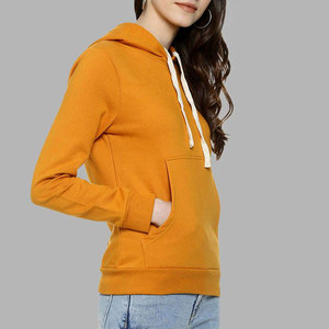 New Unique Design <b>Top</b> Quality <b>Women</b> Hoodie 100% Cotton Material Winter Casual Wear Long Sleeve <b>Women</b> Hoodies - Product Image 2