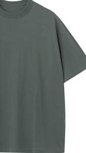 T-shirts pour hommes en coton surdimensionnés de haute qualité, personnalisables, à impression personnalisée, poids lourd - Product Image 4