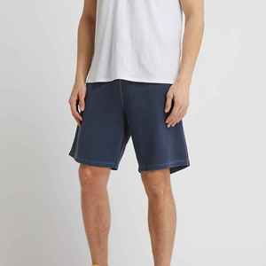 Service OEM – Short décontracté d'été pour homme, en coton uni, respirant, séchage rapide, anti-plis, taille élastique de haute qualité – Meilleures ventes - Product Image 2
