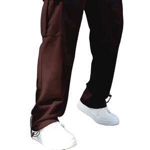 Pantalones Jogger Personalizados de Color Sólido a Precio Económico, Talla Personalizada, MOQ Bajo, Transpirables, Fáciles de Usar, OEM, Pantalones Jogger para Hombre en Venta 2026 - Product Image 1