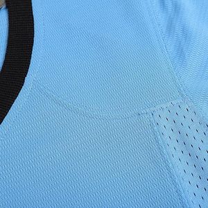 เสื้อกีฬาแบบมีรูระบายอากาศ คอวี ทรงเออร์โกโนมิกส์ สำหรับทีมกีฬามืออาชีพ แห้งเร็ว เป็นมิตรกับสิ่งแวดล้อม พร้อมตัวอักษร - Product Image 6