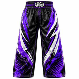 Premium Fight Gear Kickboxing Pants Professional <b>Athletic</b> Trousers for Training and Gym Workouts Sports Training Trousers - Product Image 2