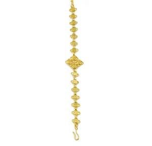Wholesale 14K18K24K Micron Gold Plated Traditional Floral Design Bridal <b>Necklaces</b> Set France European Wedding <b>Fashion</b> <b>Necklaces</b> - Product Image 6