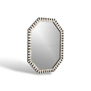 Wholesale Bone Inlay <b>Mirror</b> Handmade Luxury <b>Wall</b> <b>Mirror</b> <b>Decorative</b> Wooden Frame for Home Hotel Furniture - Product Image 4