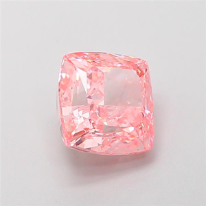 Diamante suelto de laboratorio con forma de cojín, rosa intenso, de corte excelente, certificado IGI, para anillos de compromiso, venta al por mayor - Product Image 3