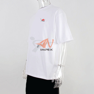 T-shirt Homme Oversize en Coton Lourd 280gsm 300gsm 320gsm à Épaules Tombantes, Personnalisation Rapide - Product Image 4