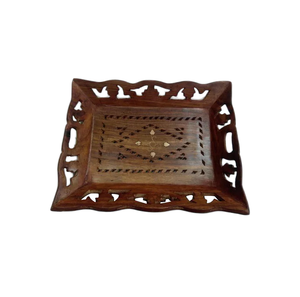 Bandeja de Madera para Chocolates, Regalo Empresarial, Diseño de Lujo, Cuadrada, Últimos Modelos, Bandeja de Madera para Chocolates al Precio Más Bajo - Product Image 1