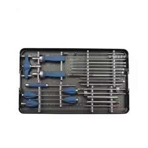 Juego de Instrumentos Quirúrgicos Ortopédicos Manuales de Acero Inoxidable de Alta Calidad para Cirugía Cervical/Lumbar, Certificación CE Clase I - Product Image 5