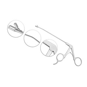 <b>BLUSH</b> SURGICAL ARTHOPUNCH TEETHING FORCEPS 15 DEGREE LEFT SHAFT Arthroscopy Instruments Arthroscopic Forceps CE ISO Approved - Product Image 6