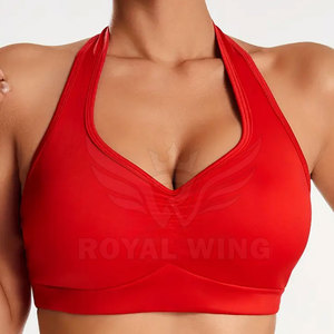 Nuevo Sujetador Deportivo de Alta Calidad para Mujer, Sin Costuras, Transpirable, con Logotipo Frontal Simple, de Alta Sujeción, para Yoga, Fitness y Gimnasio - Product Image 6