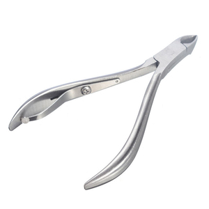 Coupe-ongles en acier inoxydable 12,5 mm, lame biseautée incurvée, pointe fine, coupe-ongles professionnel, manucure de précision - Product Image 5