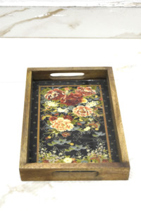 Juego de bandejas de servir rectangulares de madera de mango y esmalte de la mejor calidad, personalizadas con logotipo, opciones de varios tamaños - Marca CRAFT ASCENT - Product Image 5