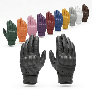 Gants de moto en cuir épais pour l'hiver, compatibles écran tactile, respirants, de protection, pour la conduite, la course, pour hommes et femmes, pour l'extérieur - Product Image 1