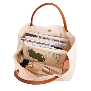 Sac de marché en paille léger de qualité supérieure, écologique, élégant, style côtier, pour femme, de créateur - Product Image 3