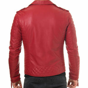 Blouson en cuir d'hiver grande taille pour homme, col montant, logo personnalisé, service OEM, respirant, séchage rapide, haute qualité - Product Image 3