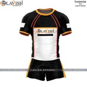 ชุดเสื้อผ้ารักบี้อเมริกันแบบยืดได้ชุดเสื้อผ้าทอลายทแยงระบายอากาศได้ดี - Product Image 4