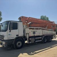 Camion pompe à béton hydraulique Zoomlion ZLJ5300THBB de haute qualité et efficace pour la construction commerciale
