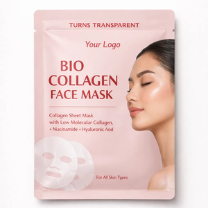 Mascarillas Faciales de Colágeno y Vitamina E de Marca Privada, Antiarrugas, Reafirmantes e Hidratantes, Mascarilla Nocturna para el Cuidado de la Piel, OEM al por Mayor - Product Image 1