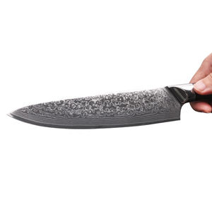 Cuchillo Kiritsuke de 8.5 Pulgadas, Cuchillo de Cocina de Acero de Damasco de 67 Capas con Mango de Madera - Product Image 3