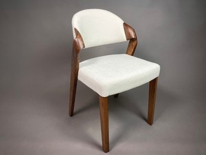 เก้าอี้รับประทานอาหารไม้สักหรูหรา หุ้มหนังพรีเมียม สำหรับบ้าน ร้านอาหาร โรงแรม  ผู้จัดจำหน่ายเฟอร์นิเจอร์ทันสมัย - Product Image 5