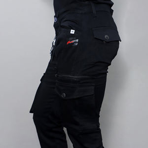 Nuevo Diseño de Jeans para Hombre, Corte Ajustado y Jeans Negros Elásticos de Tiro Medio para Hombre - Product Image 6