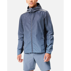 Veste coupe-vent légère et respirante pour homme, idéale pour la salle de sport et les sports de plein air, imperméable - Product Image 3