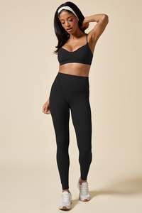 Leggings de yoga sin costuras para mujer, a prueba de sentadillas, anti cameltoe, cintura alta, bolsillos laterales, leggings largos de spandex. - Product Image 5