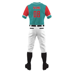 Vêtements de sport, couleur et design personnalisés, uniforme de baseball, vêtements d'équipe, nouvelle arrivée, vente chaude, respirant, 100% polyester, haute qualité - Product Image 3
