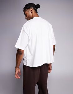 Camiseta Unisex de Algodón Oversize Estilo Casual Holgado para Streetwear - Product Image 3