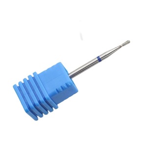 BAFA SURGICAL INSTRUMENTS Broca de diamante ergonómica manual con forma de pera invertida para eliminación de cutículas y limpieza de paredes laterales de uñas - Product Image 4