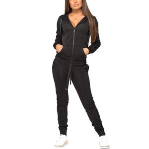Ropa deportiva informal con cremallera personalizada XL de talla grande para mujer, chándal de terciopelo con estampado de lavado ácido, chándal reflectante transpirable para gimnasio - Product Image 3