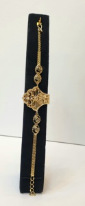 Nuevo Conjunto de Collar con Colgante Chapado en Oro de 24K para Mujer, Estilo Árabe, Joyería Fina para Bodas y Fiestas - Product Image 2