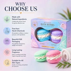 ODM Customized Plant Based Organic <b>Bath</b> Ball Set Natural Herbal <b>Bath</b> Bomb For Private Label export <b>bath</b> bombs - Product Image 6
