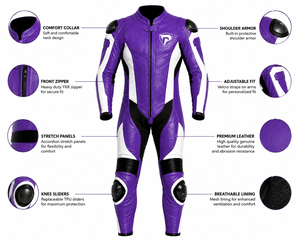 Combinaison de moto en cuir véritable DUMELA INTERNATIONAL pour la course automobile, protection intégrale du corps, imperméable, coupe-vent, unisexe, adulte, toutes tailles - Product Image 6