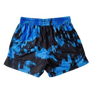 Pantalones Cortos de Playa para Hombre, Cintura Elástica, Tejido de Punto, 100% Poliéster, Secado Rápido, Estampados, Casuales y Modernos - Product Image 3