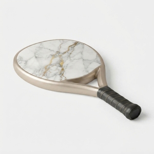 Raquette de padel professionnelle en fibre de carbone, légère, en graphite, avec noyau en EVA, face texturée, équilibrée pour le contrôle et la puissance, entraînement. - Product Image 6