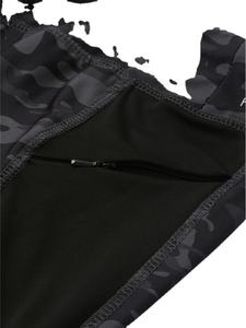 Leggings d'équitation courts pour femmes 2026 de haute qualité, gris, noir, imprimé camouflage, respirants, collants d'équitation, vente en gros OEM - Product Image 6