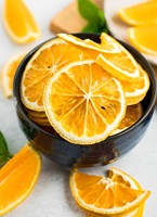 Premium gedroogde sinaasappelschijfjes voor thee en cocktailgarnituur - groothandel