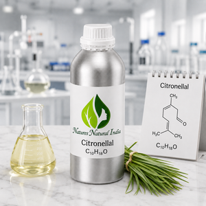 Aceite Esencial Puro de Citronela Natural de la India, Destilado al Vapor, con Aroma Herbal a Hierba Limón - Product Image 2