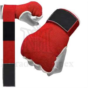 High Quality New Style Quick Wrap MMA <b>Boxing</b> Gel Hand Wraps with Padded Wrist Protection Whole Sale Inner Gloves - Product Image 1