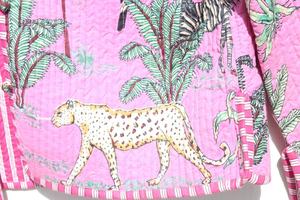 Nouvel arrivage Veste matelassée réversible doublée Veste de travail indienne avec écussons faits à la main Manteaux Veste matelassée bohème pour femmes - Product Image 6