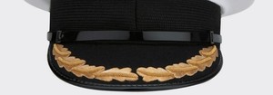 Gorra Formal Blanca y Azul Marino, Corona Estructurada Clásica, Tela Premium, Uniforme, Diseño Elegante, Duradera y Cómoda para Todas las Temporadas - Product Image 6