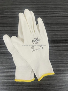 ถุงมือป้องกันความปลอดภัย Ansell 48-125 น้ำหนักเบา เคลือบ PU โพลีเอสเตอร์ 15-Gauge  ความไวสัมผัสสูง  ความคล่องตัวเหนือกว่า สำหรับงานเบา - Product Image 3